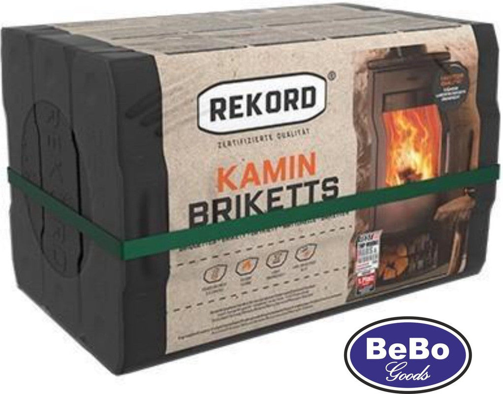 Rekord – Pallet 500 kg bruinkoolbriketten (880 stuks)