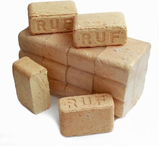 RUF Houtbriketten – Pallet 96 pakken (960 kg)