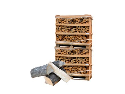Woodcom XXL pallet – Beuken brandhout ovengedroogd 2,2 m³