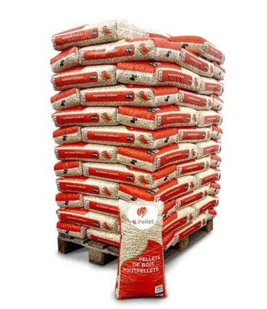 Pallet 70 zakken naaldhout pellets 14 kg – 100 % Naaldhout